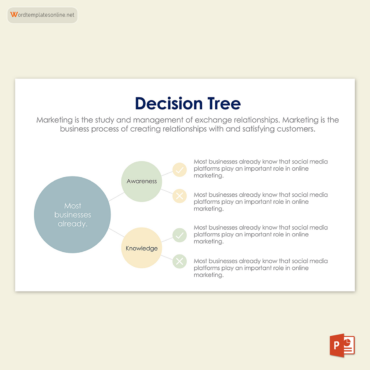 20 Free Decision Tree Templates (PowerPoint, Word)
