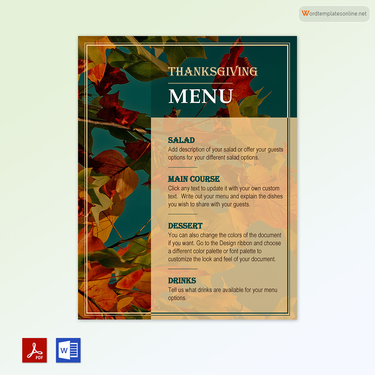  menu template canva 01
