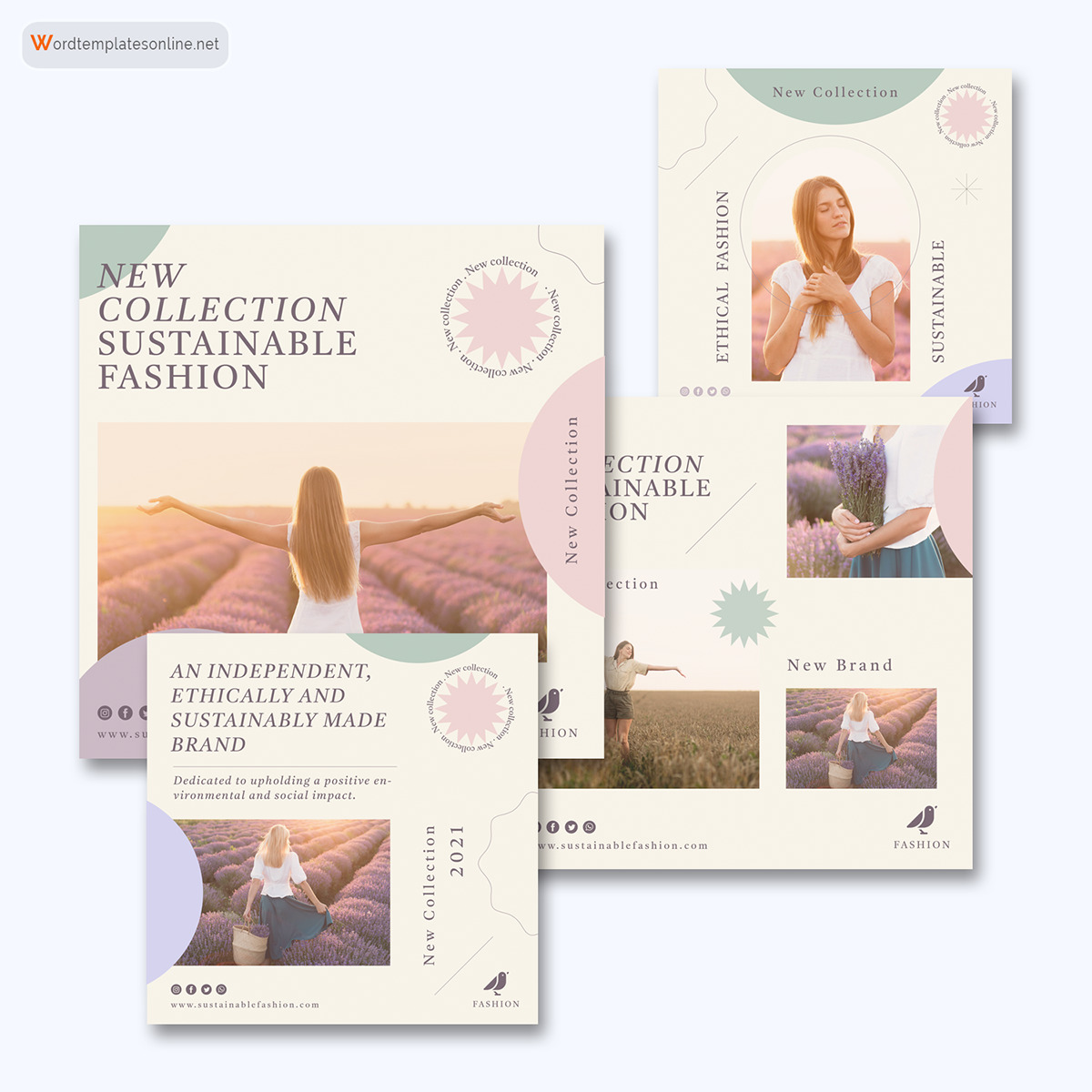 Customizable Graphic Media Kit Template - Free Sample