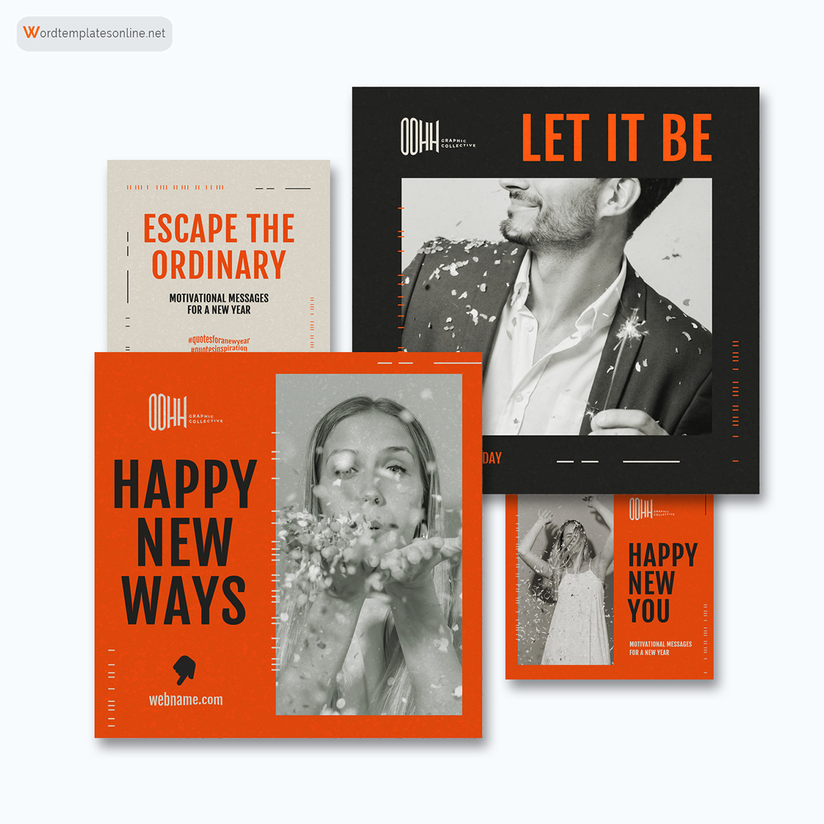 Printable Graphic Media Kit Template - Free to Customize