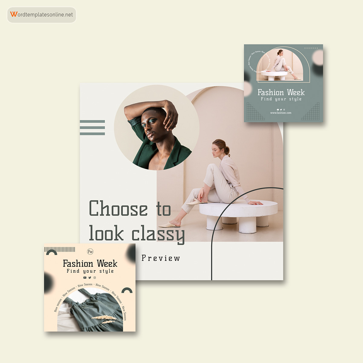 Sample Graphic Media Kit Template - Customize Your Branding