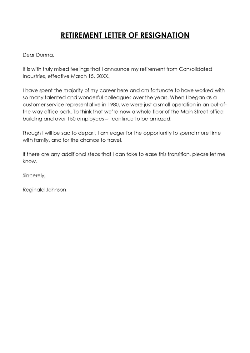funny retirement resignation letters