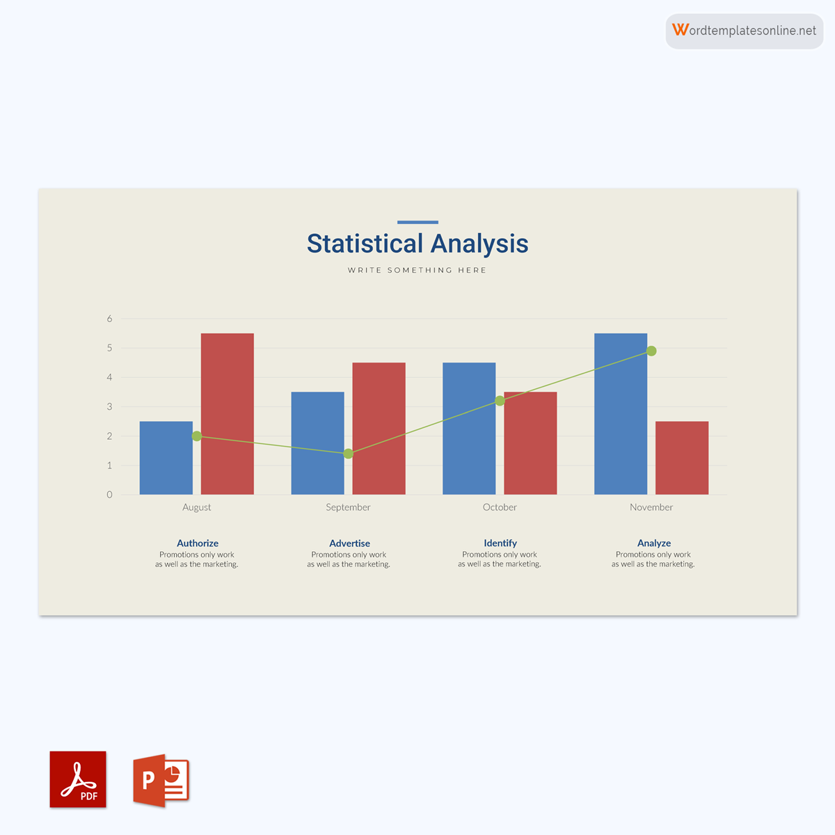 Printable Bar Graph Template - For Statistical Analysis