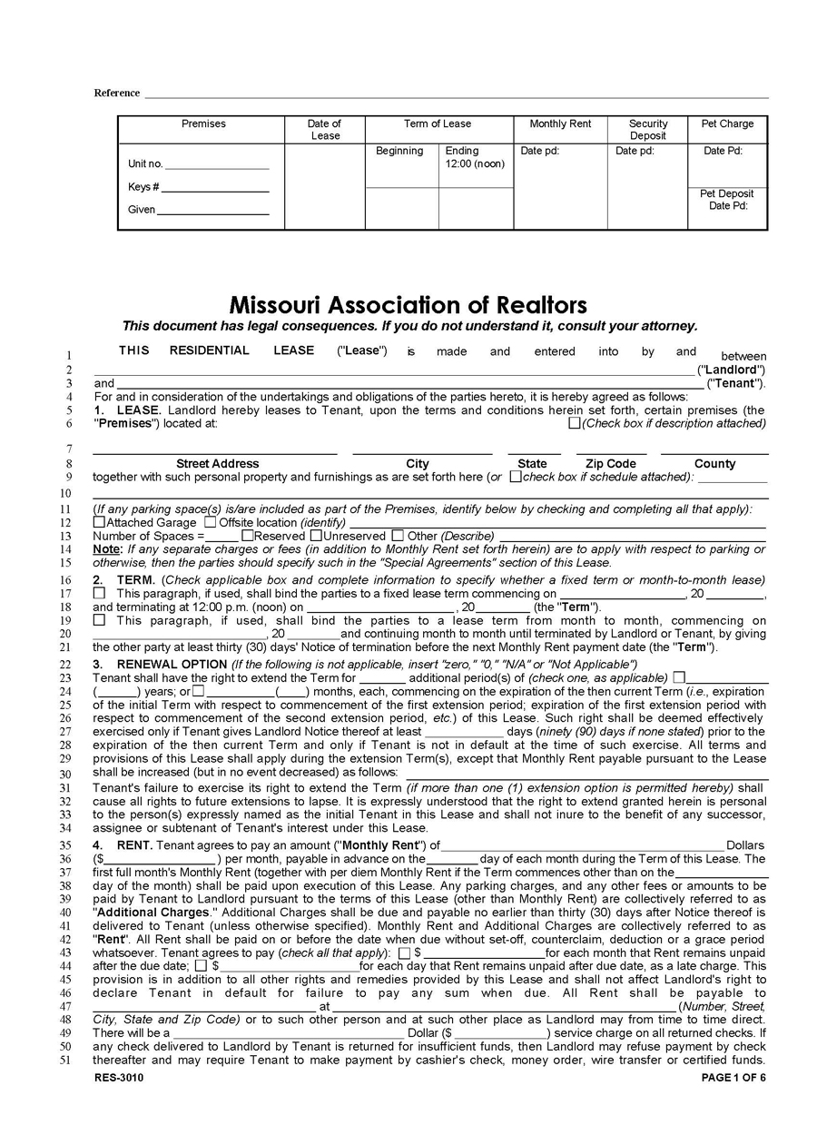 Missouri Association of Realtors