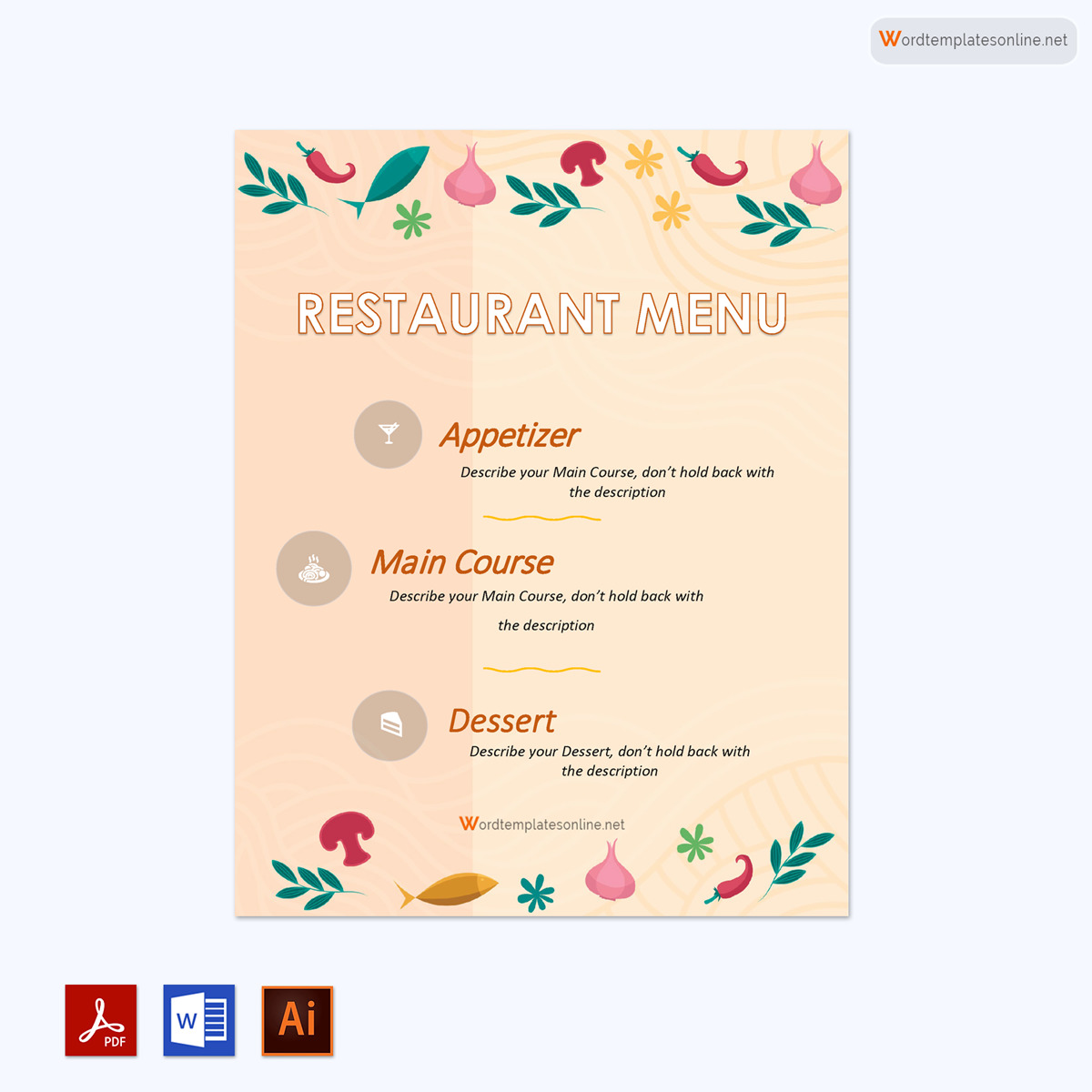  creative menu design templates 21