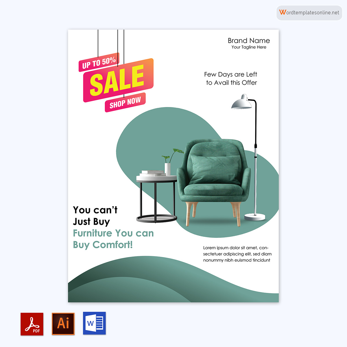  sales flyer template free 02