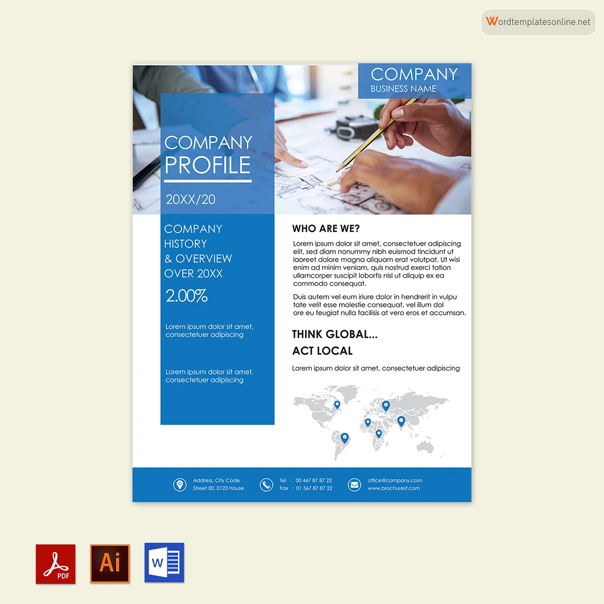 42 Free Company/Business Profile Templates (Word - PDF - AI)
