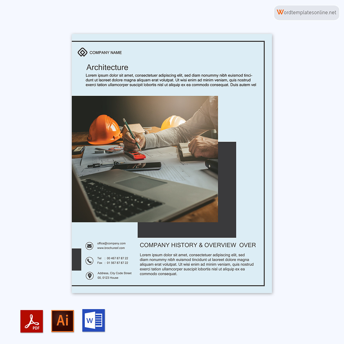 Editable Company Profile Template - Free Sample in Word, PDF, Adobe Illustrator 08