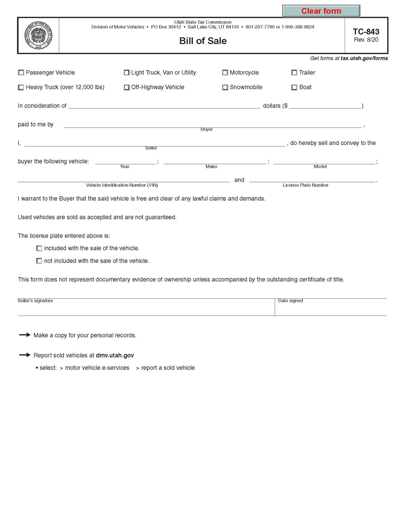  how to fill out tc-843