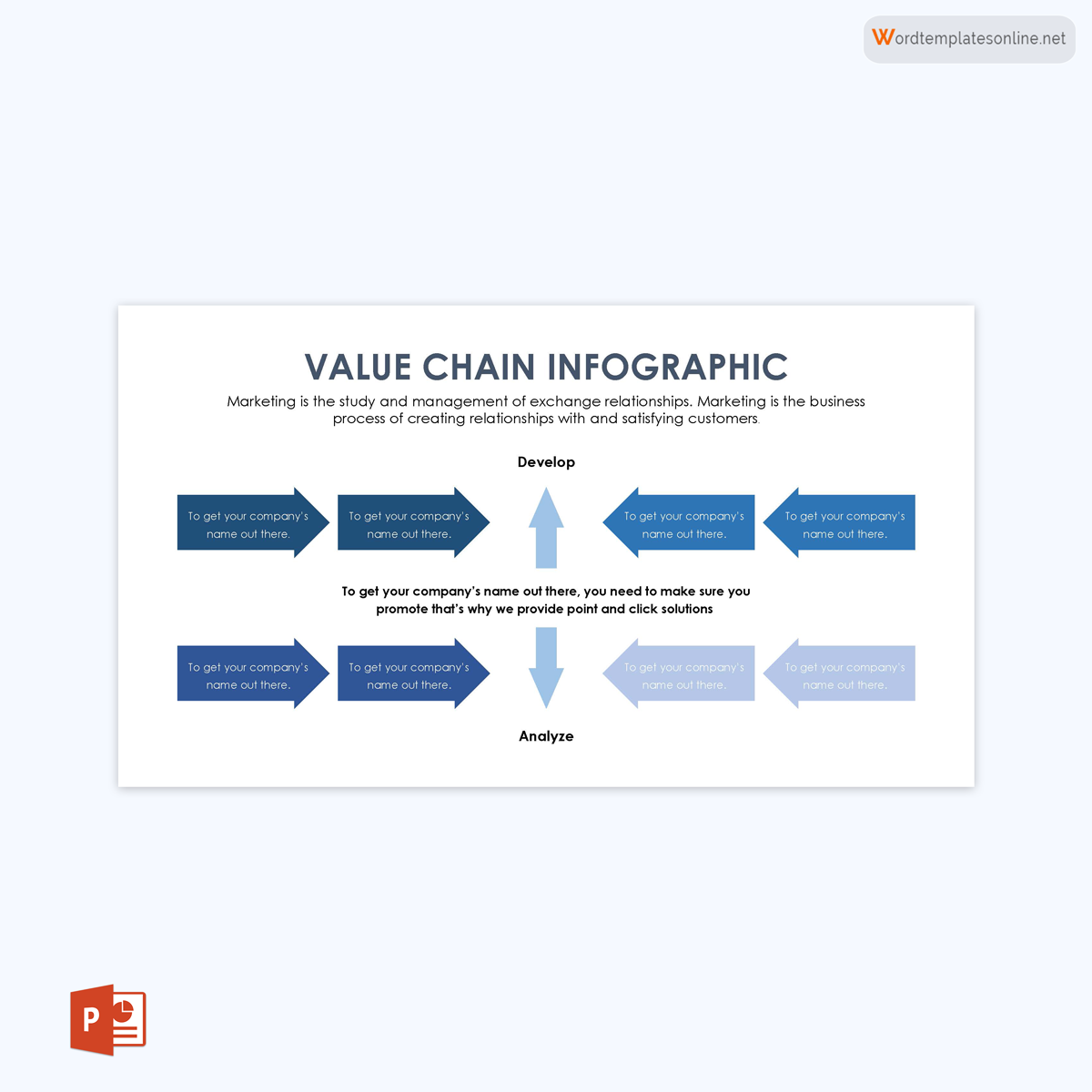value chain analysis template google slides