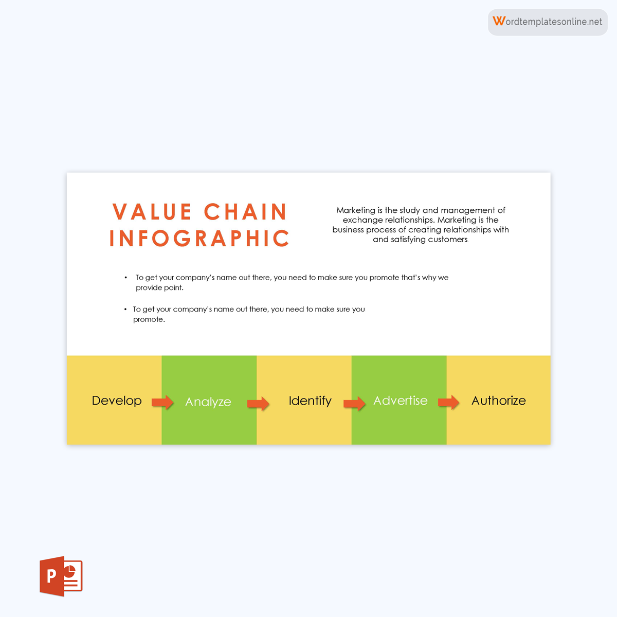 value chain analysis template doc