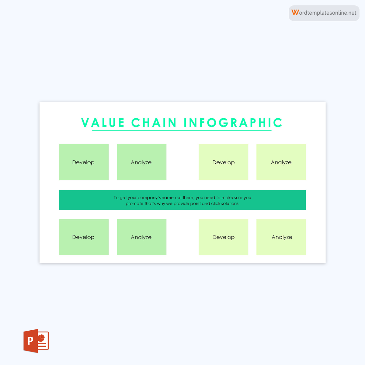 value chain analysis template ppt
