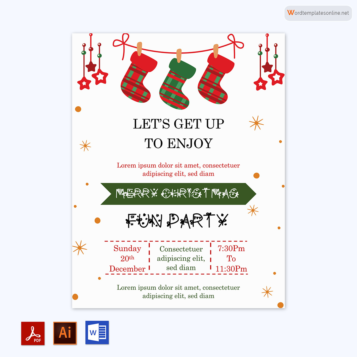Christmas templates free download 10