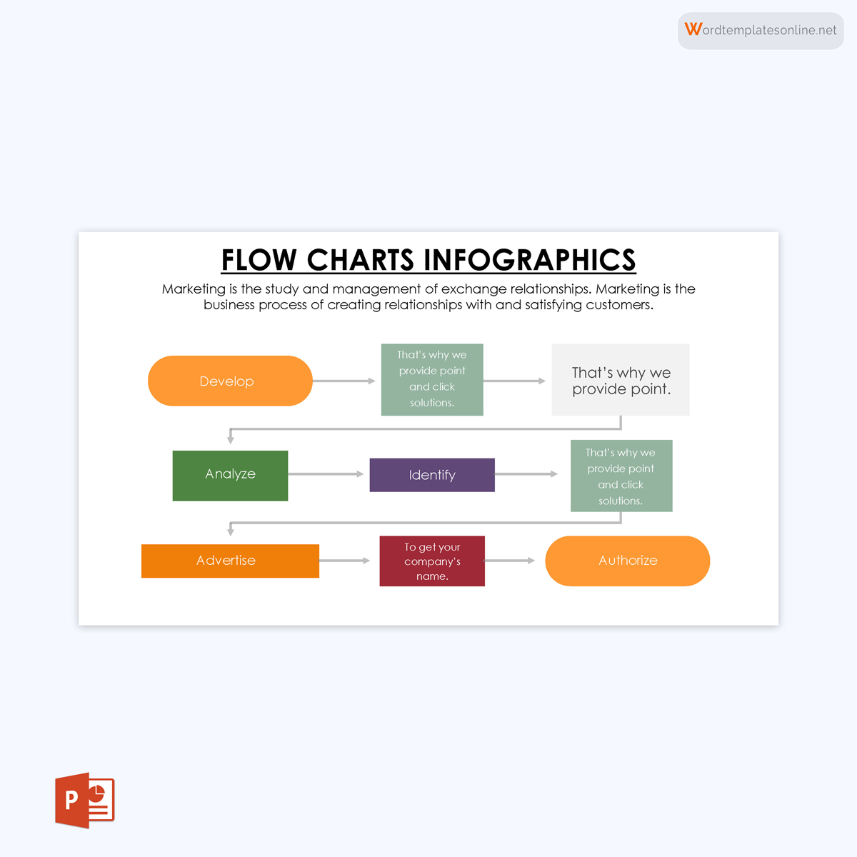 microsoft word process flow chart template