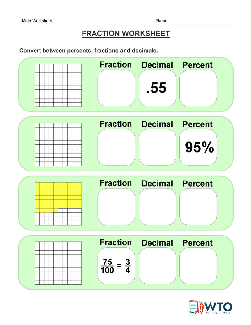  fraction decimal percent calculator