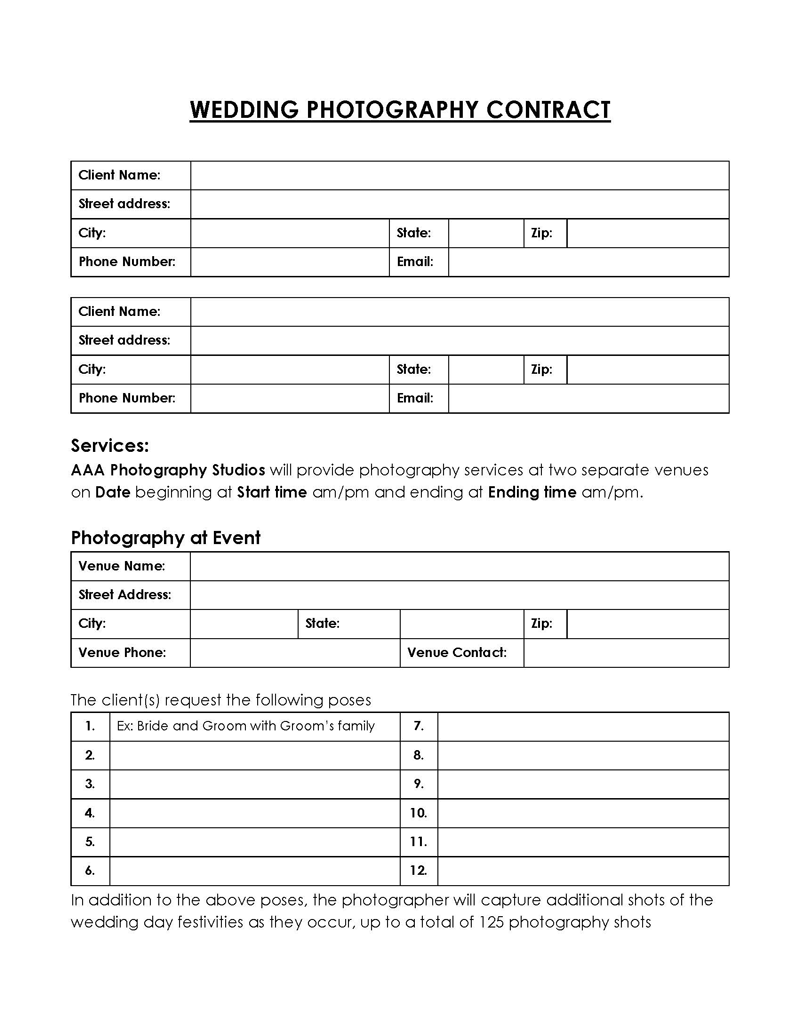 service contract template free