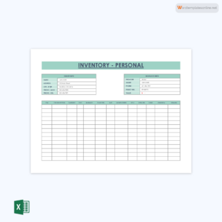 40 FREE Inventory Spreadsheet Templates (Word - Excel)