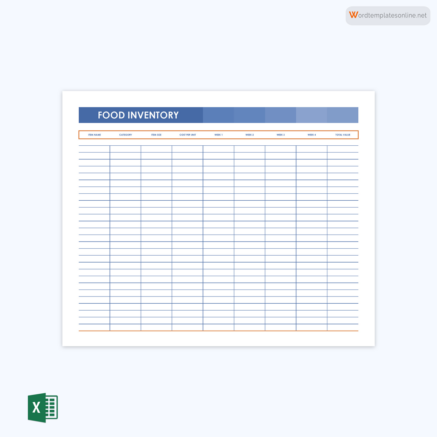 40 FREE Inventory Spreadsheet Templates (Word - Excel)