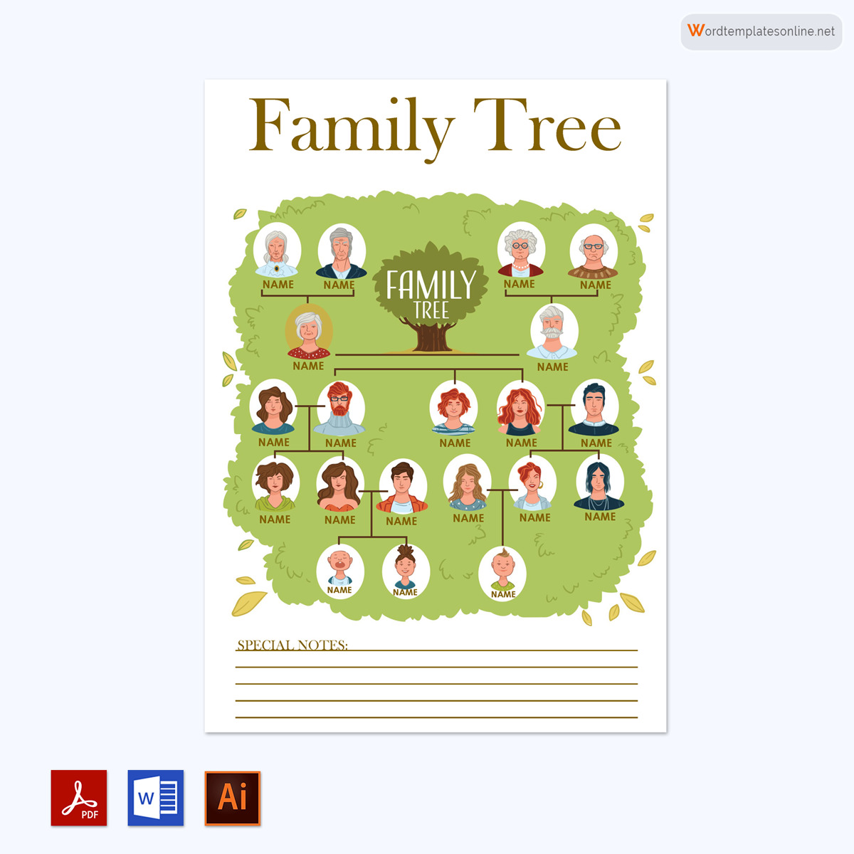  family tree template canva 03