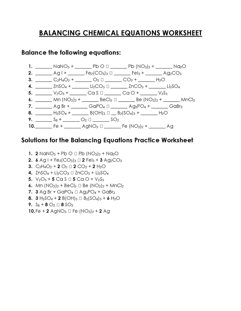  balancing chemical equations simulation