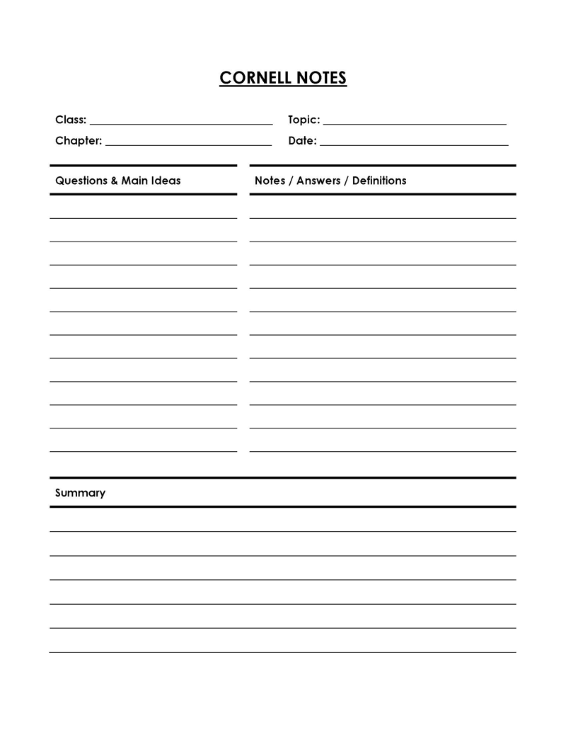  cornell notes pdf
