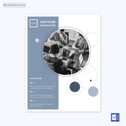 46 FREE Printable Newsletter Templates (for Word, PDF)