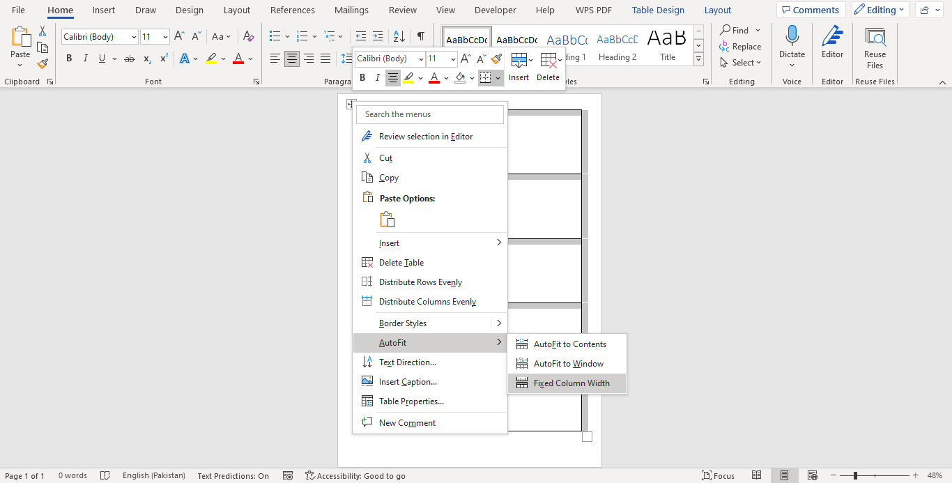 Create an Appointment Card in Word Step 08