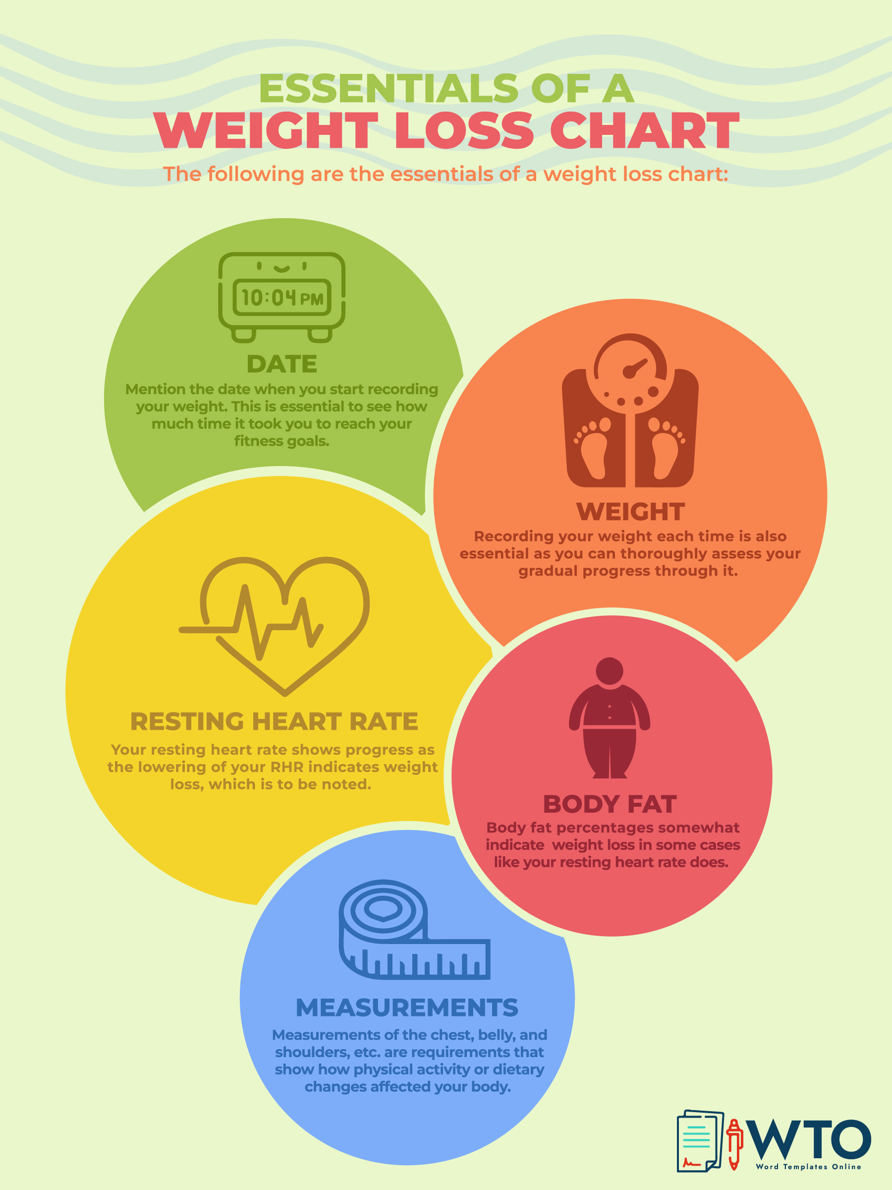 This infographic is about essentials of weight loss chart.