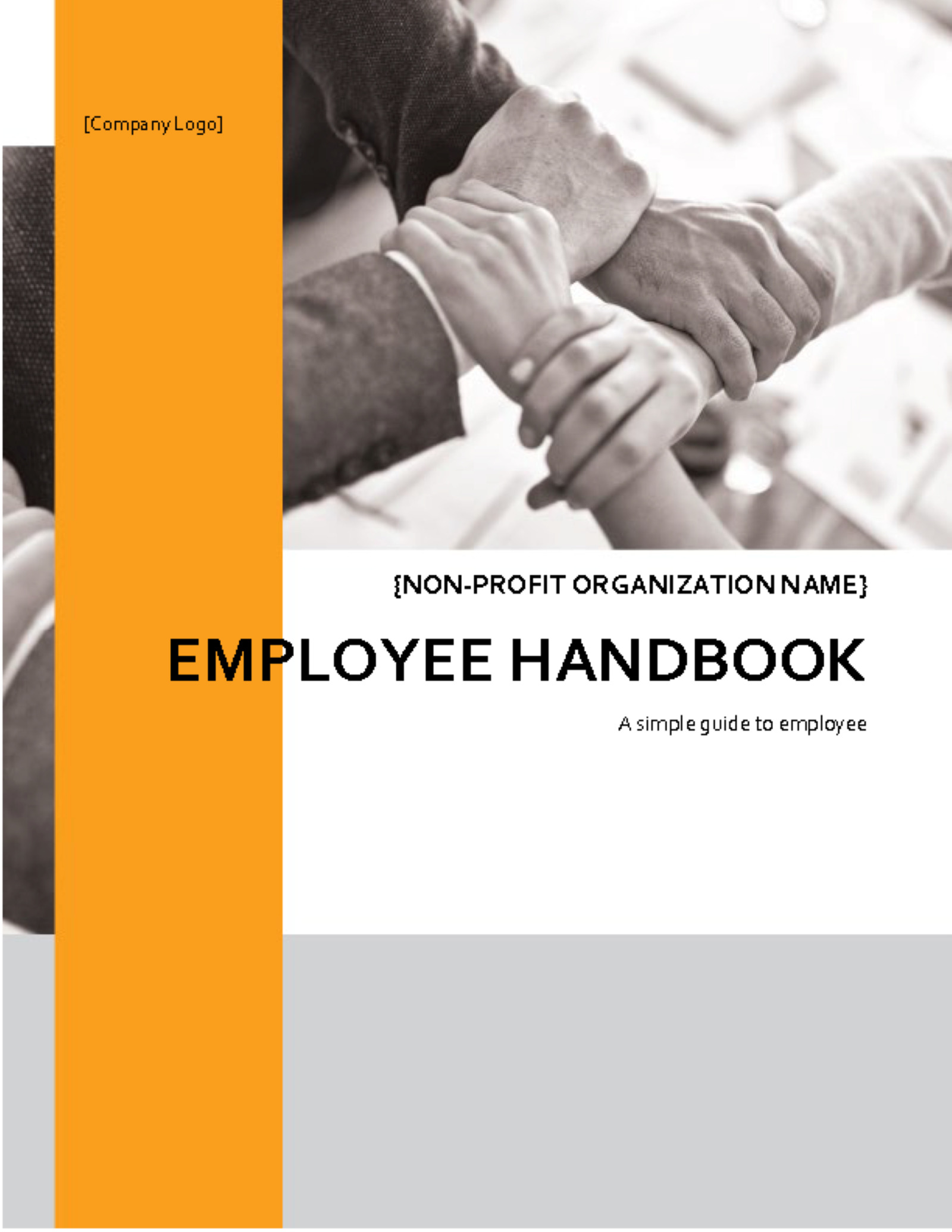 Employee Handbook Template with Policies