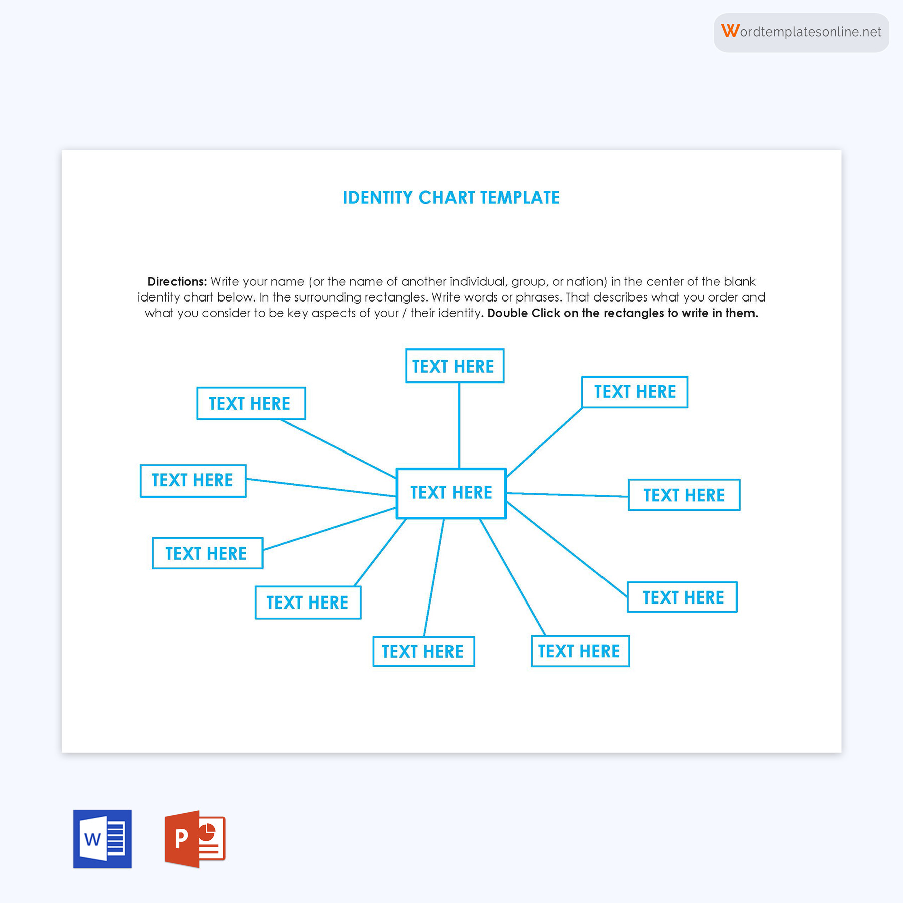 Free Identity Chart Template