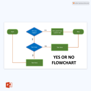 12 Free Yes No Flowchart Templates (PowerPoint)