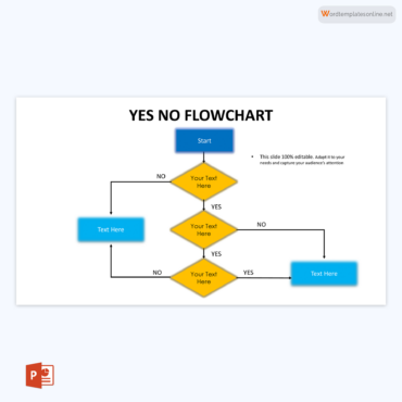 12 Free Yes No Flowchart Templates (PowerPoint)