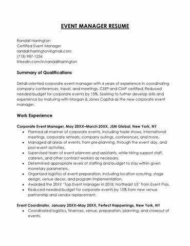 16 Free No Experience Resume Templates