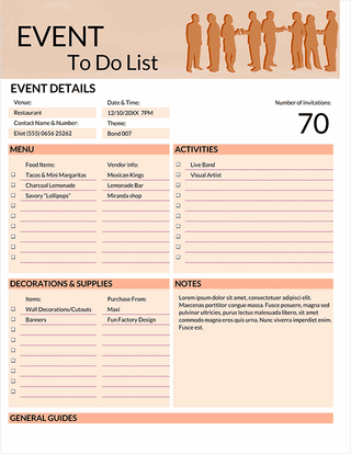Free Checklist Template for Excel and Word