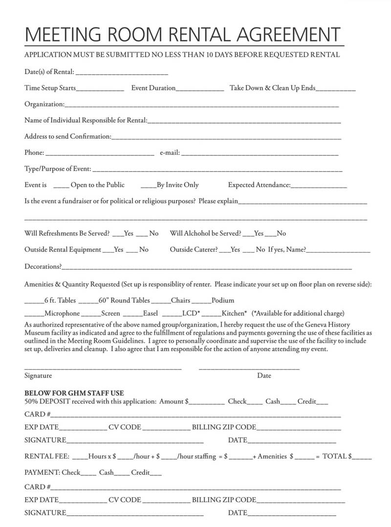 Free Roommate Agreement Template for Word and PDF