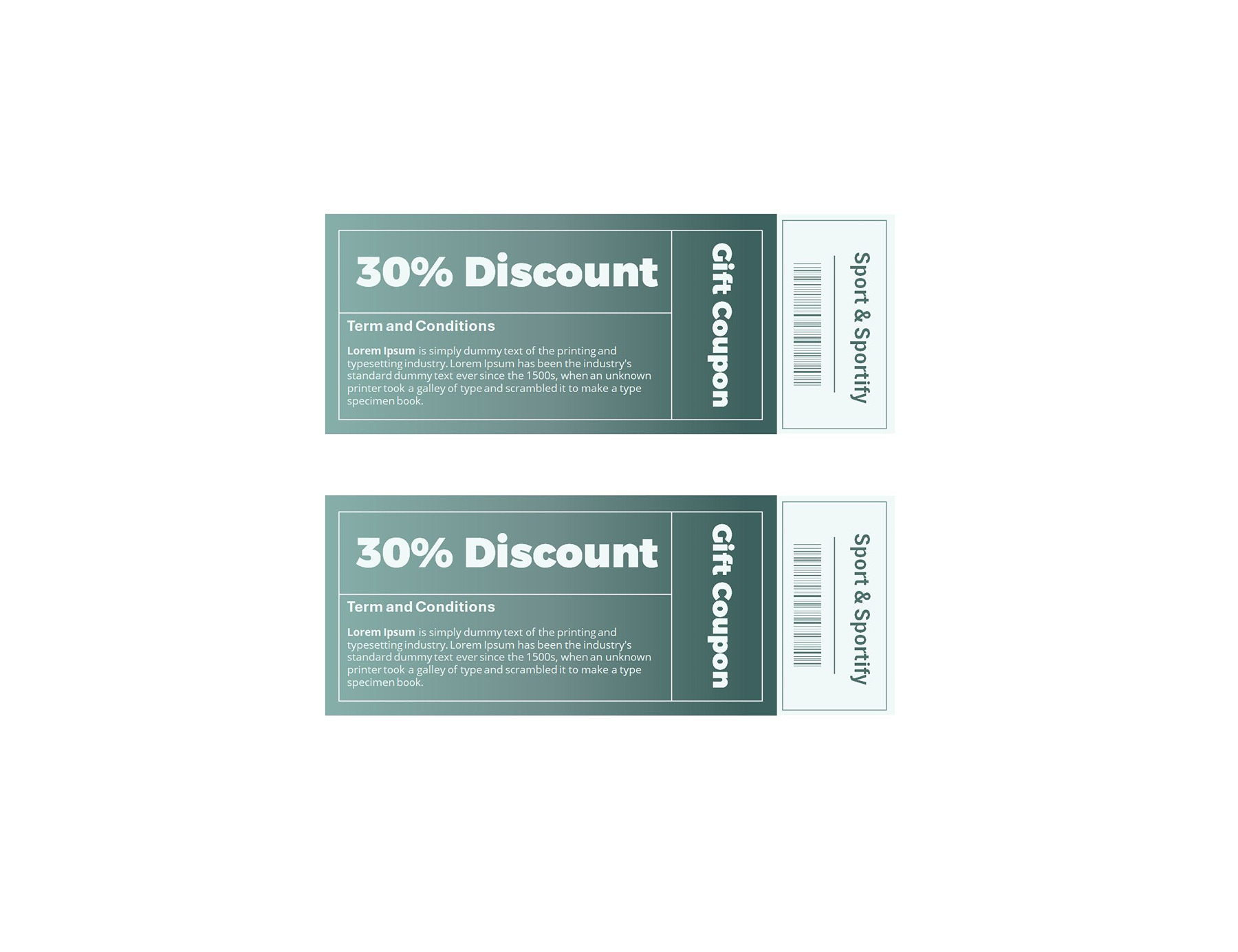 Free promotional coupon PPT slide