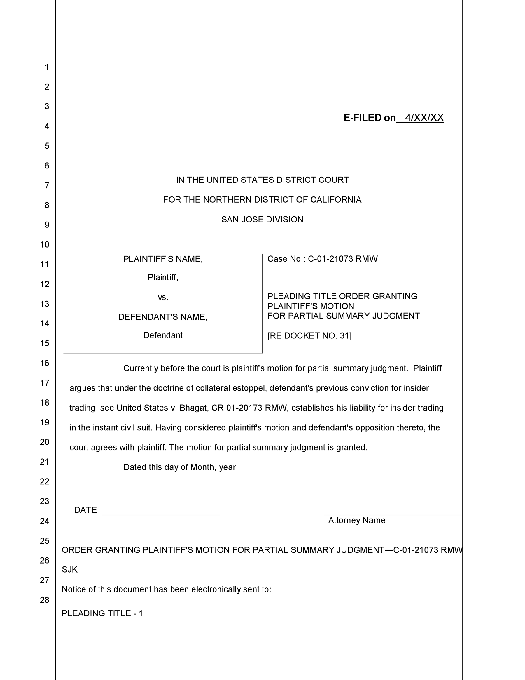 28-line pleading template Word