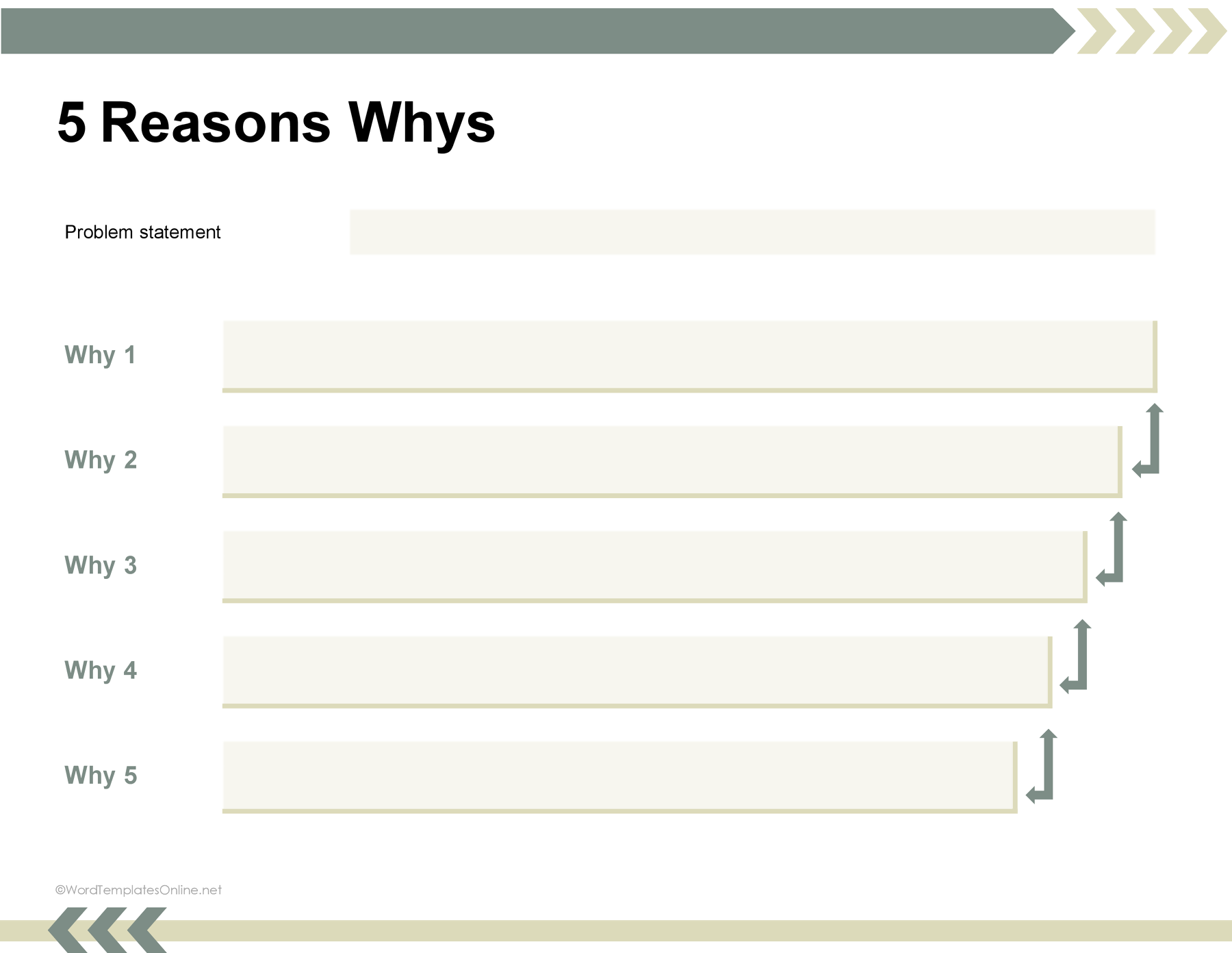 downloadable 5 Whys template in MS Word