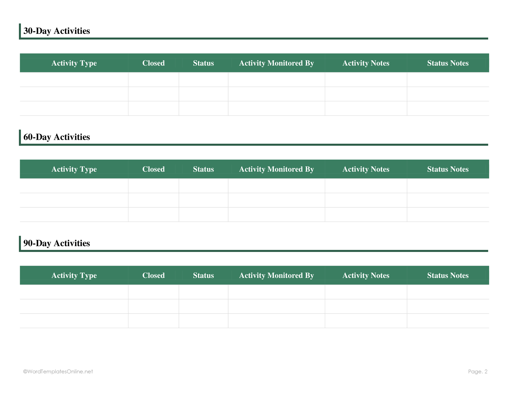 HR Onboarding Checklist DOWNLOAD IN MS WORD