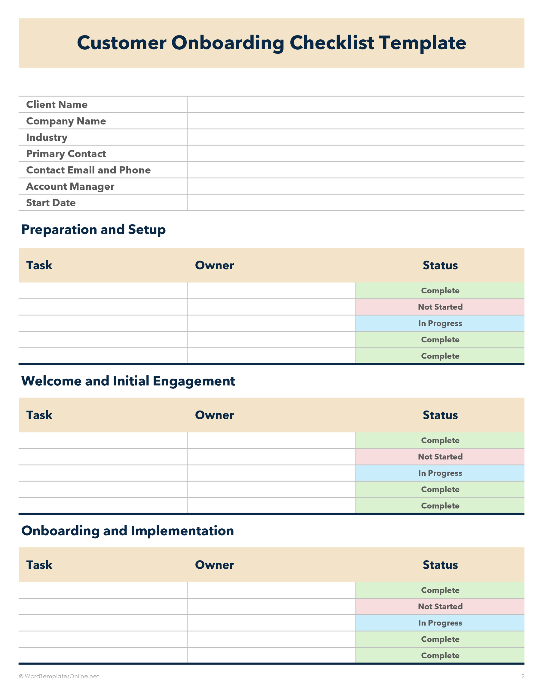 Onboarding Checklist 02 — preview 1