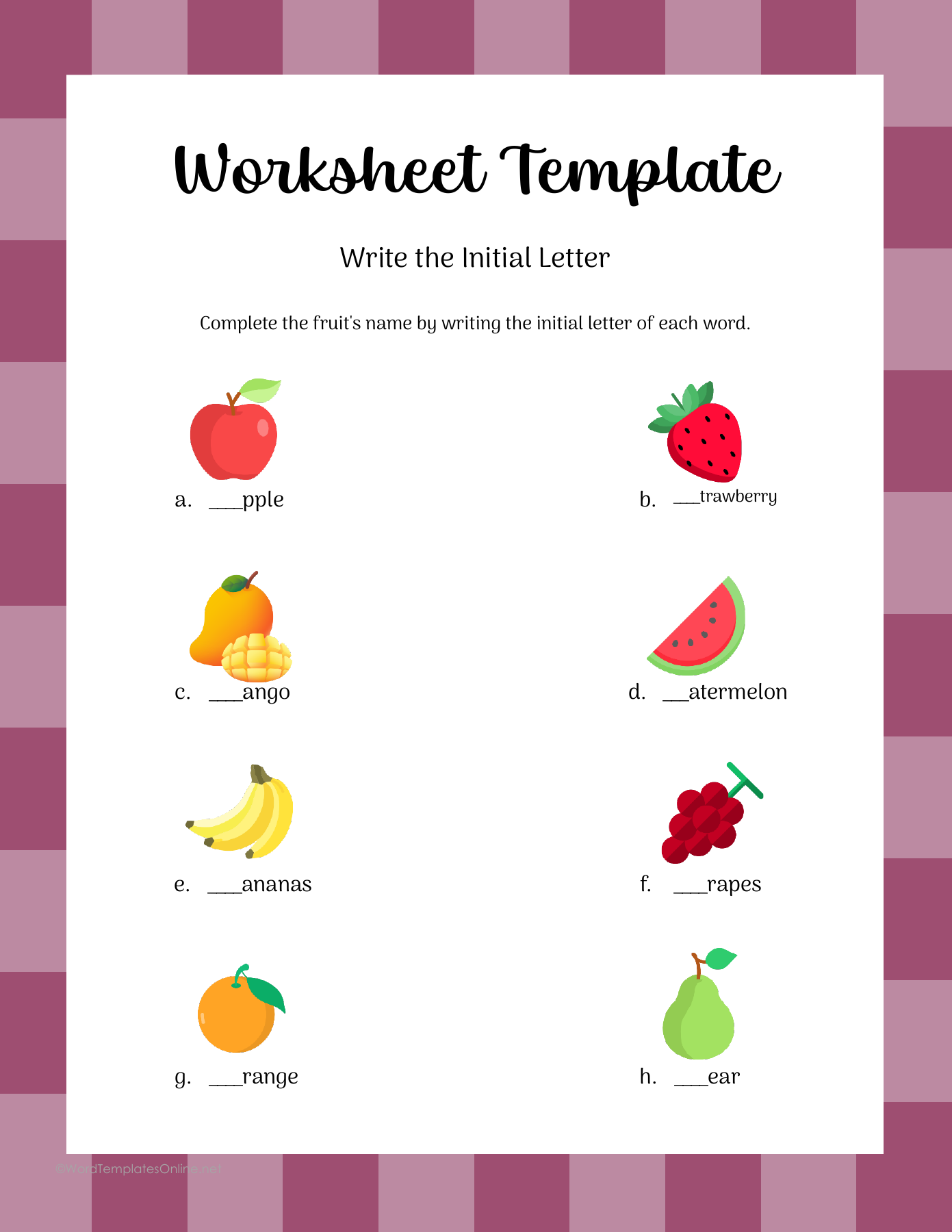 Worksheet 06 — preview 1