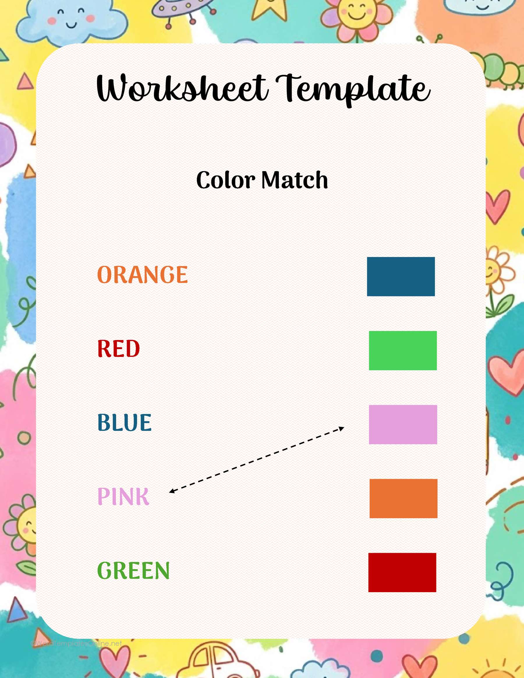 Worksheet preview