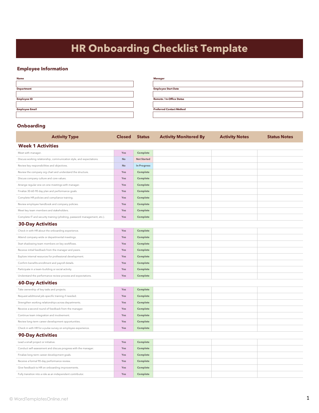 Onboarding Checklist 04 — preview 1