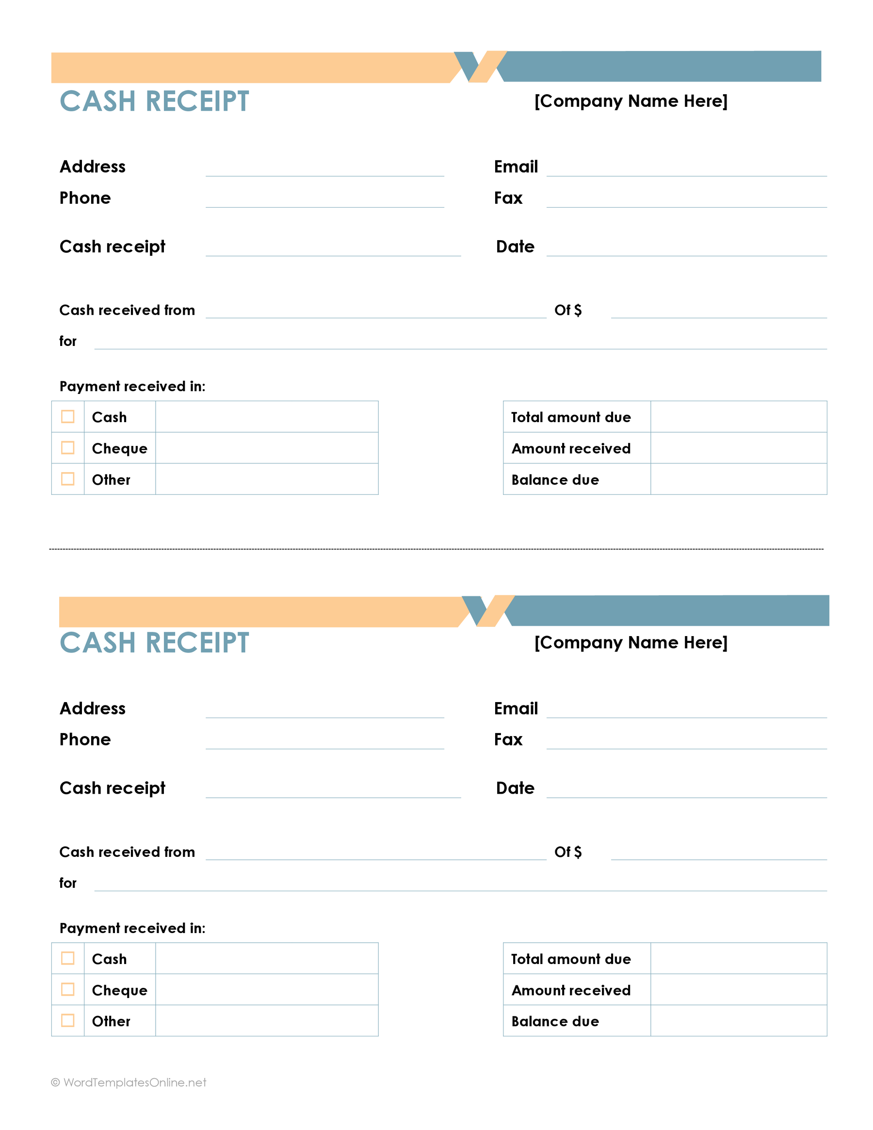 Cash Receipts Template from www.wordtemplatesonline.net