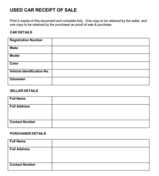 28 Free Sales Receipt Templates (for Word, Excel, PDF)