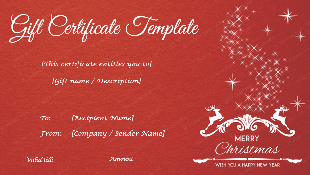 Christmas-Gift-Certificate-Template