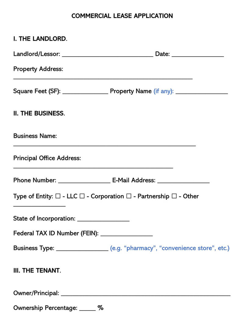 free-commercial-lease-application-forms-word-pdf