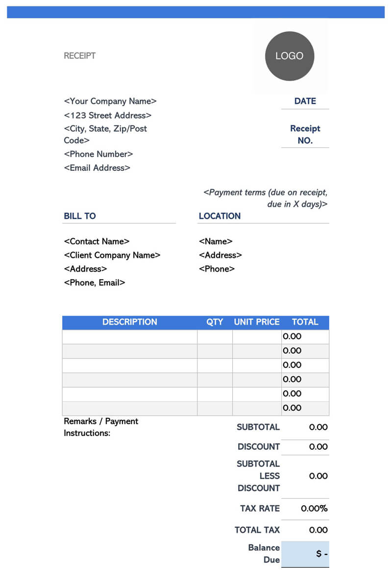 Paid In Full Receipt Template from www.wordtemplatesonline.net