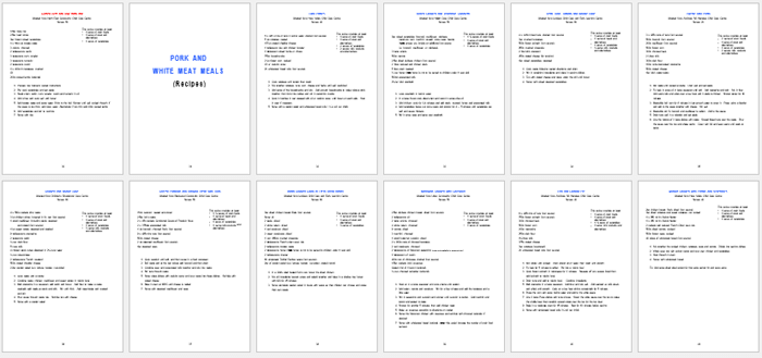 Microsoft Recipe Template from www.wordtemplatesonline.net