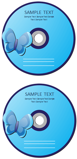 DVD Label Template for Avery®